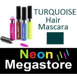New Stargazer Colour Streak Hair Mascara - UV Neon Turquoise