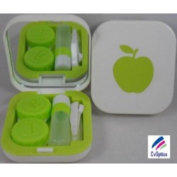 Green Design Contact Lens Travel Kit With Mirror