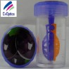 Plum Fruit Contact Lens Storage Soaking Barrel Case