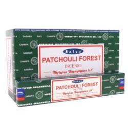 12 Packs of Patchouli Incense Sticks by Satya