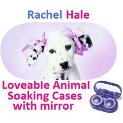 Dalmation Rachel Hale Contact Lens Soaking Case