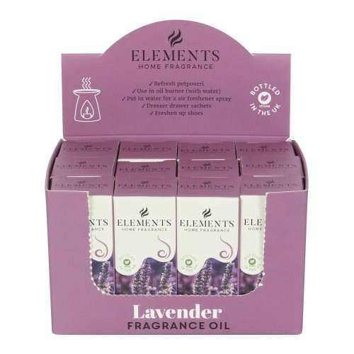 Set of 12 Elements Lavender Fragrance Oils