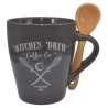 Witches Brew Coffee Co. Mug and Spoon Set