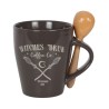 Witches Brew Coffee Co. Tassen- und Löffel-Set