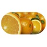 Funky Orange Contact Lens soaking Case With Mirror
