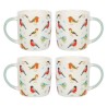 Set of 4 Garden Bird Mugs