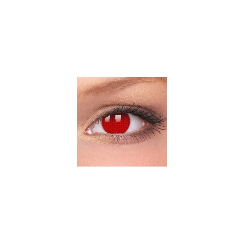 ColourVue Red Screen Crazy Contact Lenses