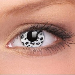 ColourVue White Leopard Crazy Contact Lenses