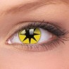 ColourVue Yellow Star Crazy Contact Lenses