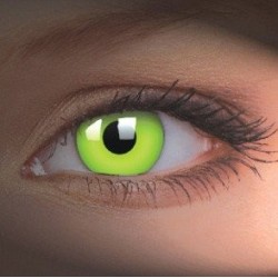 ColourVue Green UV Glow Crazy Contact Lenses