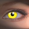 ColourVue Yellow UV Glow Crazy Contact Lenses