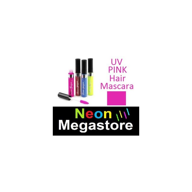 New Stargazer Colour Streak Hair Mascara - UV Neon Pink