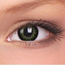 ColourVue Party Green Big Eyes Contact Lenses