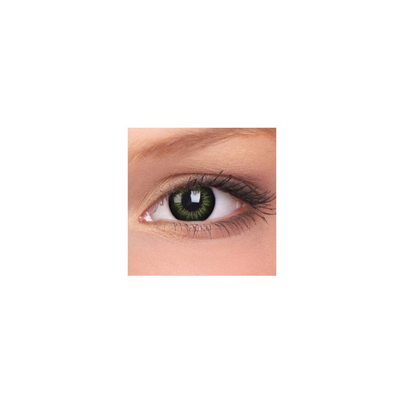 ColourVue Party Grüne Kontaktlinsen für große Augen