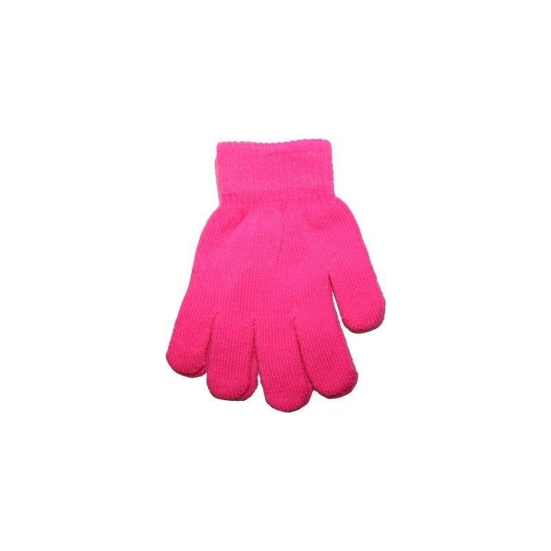 Hot Pink Neon Bright Florescent Magic Gloves