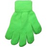 Hot Green Neon Bright Florescent Magic Gloves
