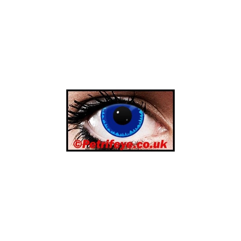 Blue Burst Coloured Contact lenses