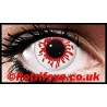 Blood Splat Coloured Contact Lenses