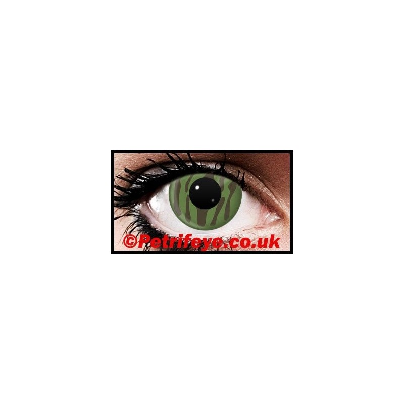 Camouflage Green Contact Lenses