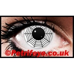 Cobweb Style Creepy Contact Lenses