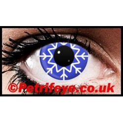 Blaue farbige Kontaktlinsen von Jack Frost