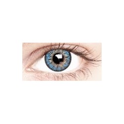 Sapphire Blue Coloured Contact Lenses 30 Day
