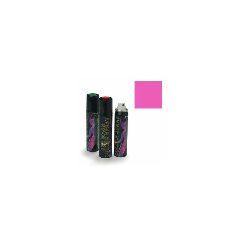 Stargazer Pink (UV Reactive) One Wash Colour Hair Spray 75m