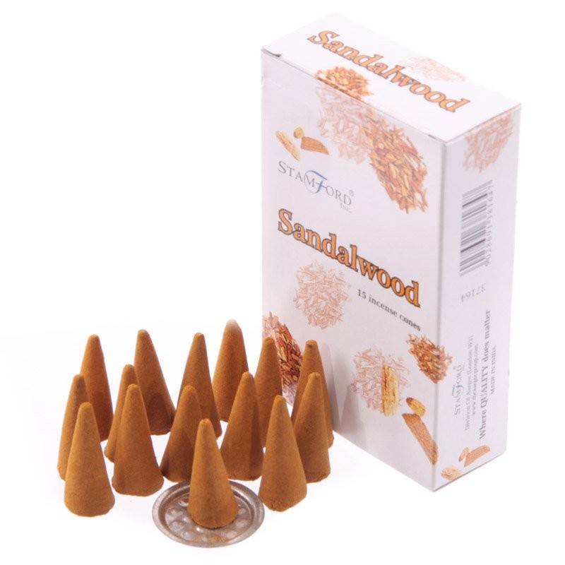 Sandalwood Stamford Incense Cones