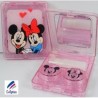 Kit de voyage de trempage de stockage de lentilles de contact de conception de Minnie/Mickey Mouse