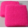 Neon Pink Sweatband / Armband For Rave Party Festival