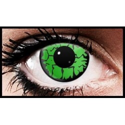 90 Day Wear Green Wolf Eye Cosmetic Contact Lenses