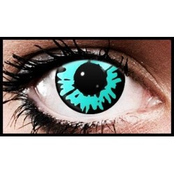 90 Day Wear Blue Wolf Eye Cosmetic Contact Lenses