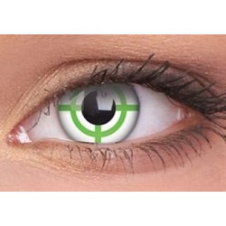 ColourVue Green Target Crazy Kontaktlinsen
