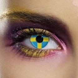 Edit's Flag Range Sweden Contact Lenses