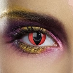 Edit's Colour Vision Range Red Cat Contact Lenses