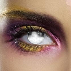 Edit's Colour Vision Range White Mesh Contact Lenses