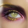 Edit's Colour Vision Range Yellow Mesh Contact Lenses