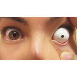 22mm Snow Witch White Sclera Contact Lenses