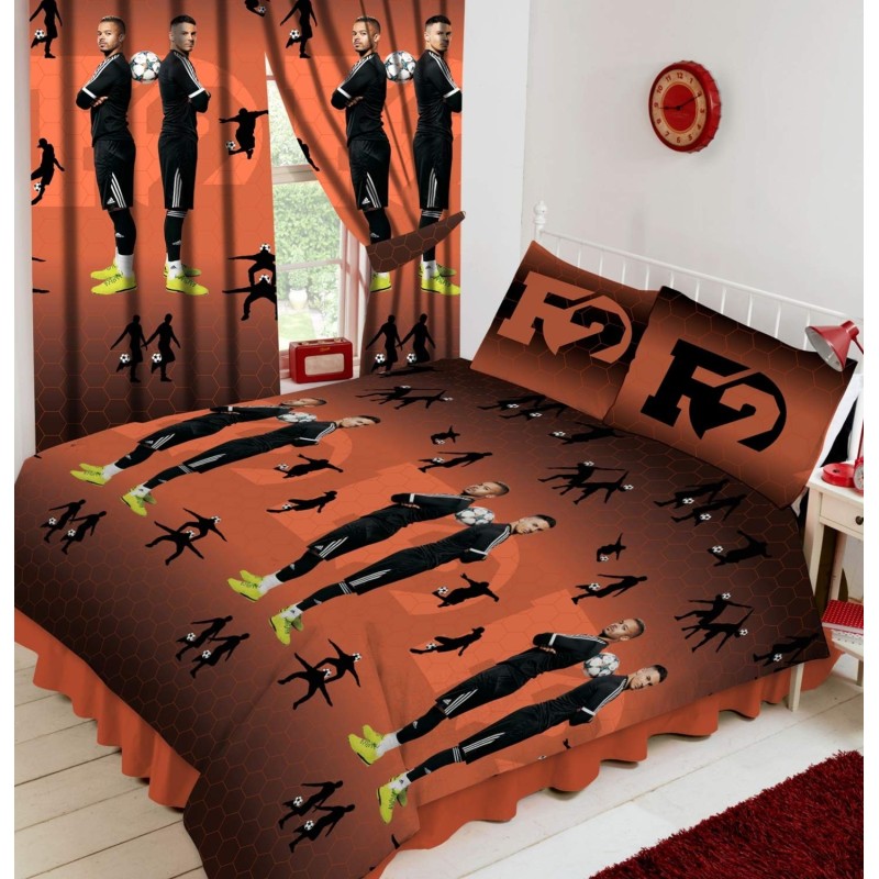 Official F2 Freestylers Football Single Duvet Quilt Cover Set