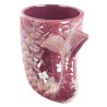 Enchanted Seas 3D Pink Lila schillernde Meerjungfrauenschwanz-Tasse