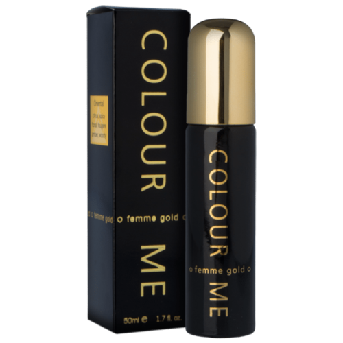 Milton Lloyd Ladies Perfume - Colour Me Gold - 50ml PDT - Parfum De Toilette
