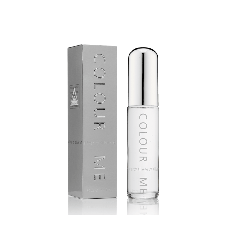 Milton Lloyd Mens Perfume - Colour Me Silver - 50ml EDT - Eau De Toilette