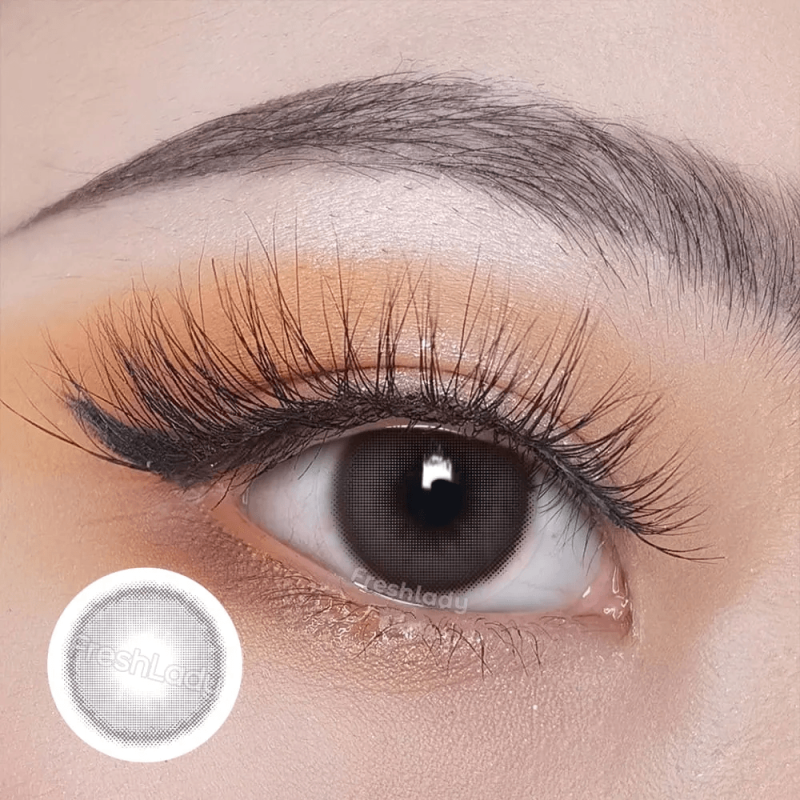 FreshLady Bassia Grey Coloured Contact Lenses Yearly