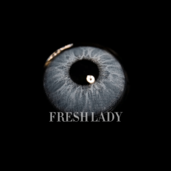 FreshLady Love Story 5-HT Lentilles de contact bleues annuelles