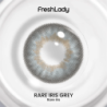 FreshLady Rare Iris Grey Coloured Contact Lenses Yearly