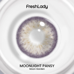 FreshLady Moonlight Pansy Brown farbige Jahreskontaktlinsen