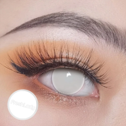 FreshLady Blind White Out Halloween-Kontaktlinsen