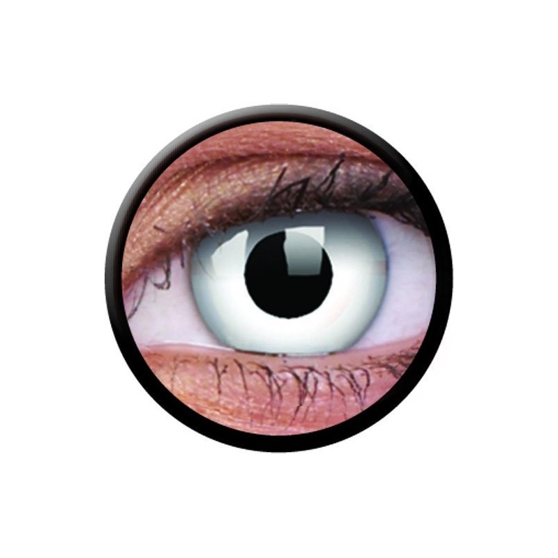 ColourVUE 1-Tages-Kontaktlinsen mit White-Out-Motiv für Halloween