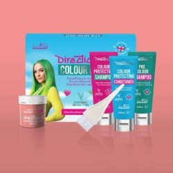 Conseils d'utilisation Kit de coloration pour cheveux rose pastel