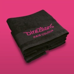 Directions Hair Colour Ultra Soft Salon Towel Pink